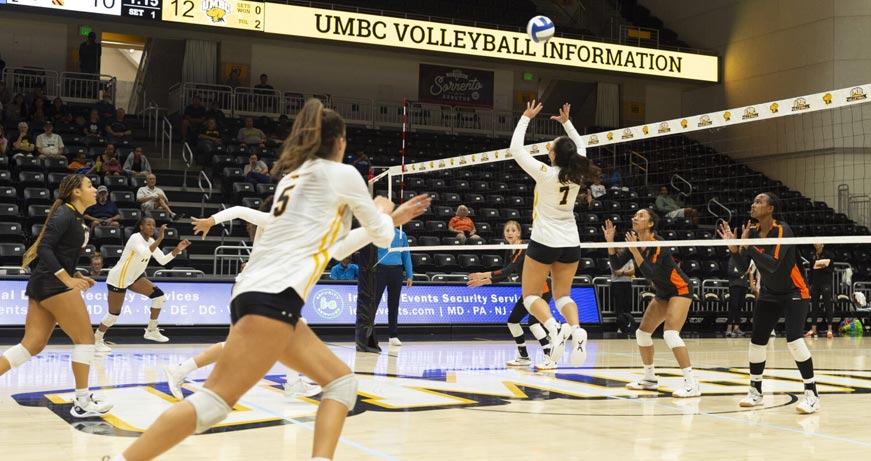 Join us to cheer UMBC Women’s Volleyball Team